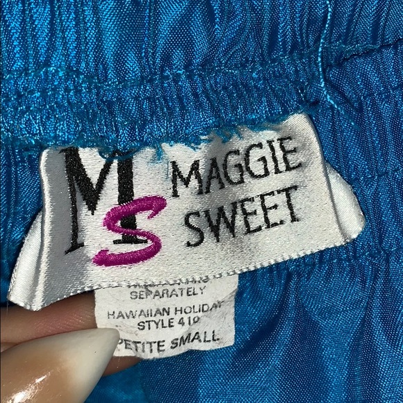 ❌SOLD❌💫 5/ $30 ✨ Vintage Maggie Sweet Pants⚡️💙⚡️ - Picture 3 of 3